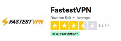 fastestvpn trustpilot review
