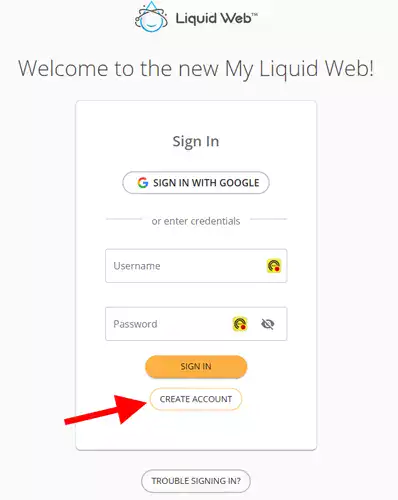 liquidweb signup account